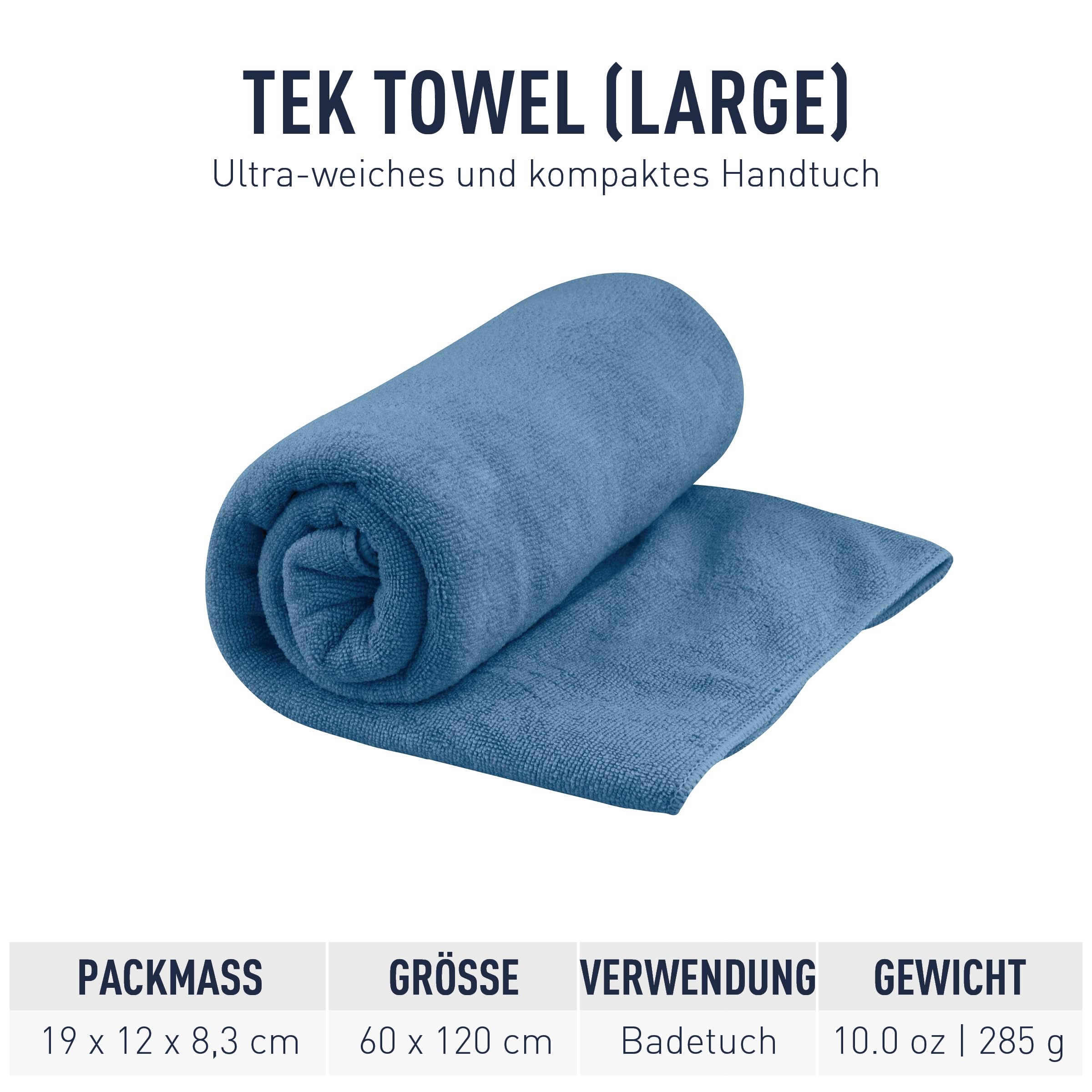 Reisehandtuch – Sea to Summit – Tek Towel – Sea to Summit – Bild 6