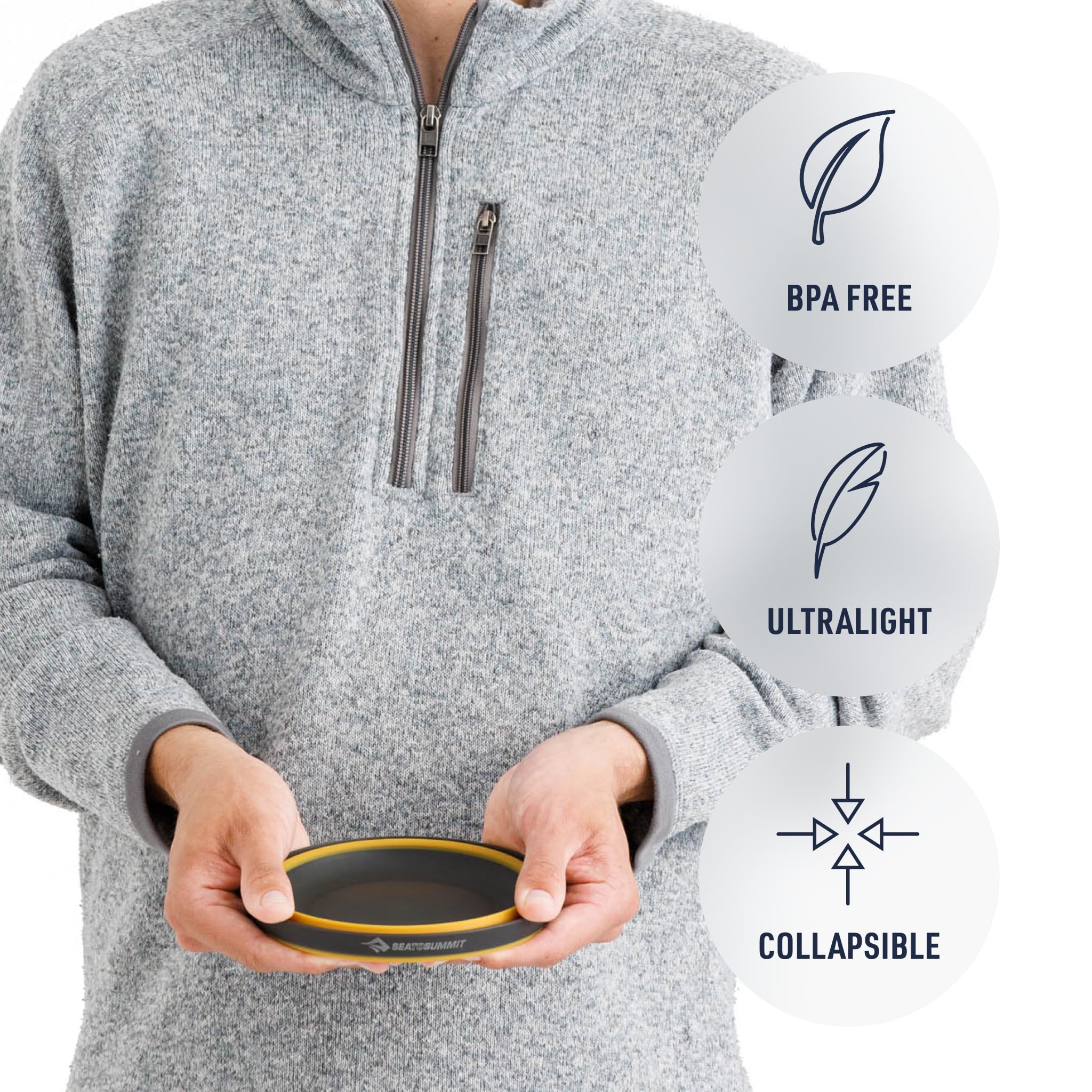 Falt-Schüssel – Sea to Summit – Frontier UL Collapsible Bowl Large – Sea to Summit – Bild 4
