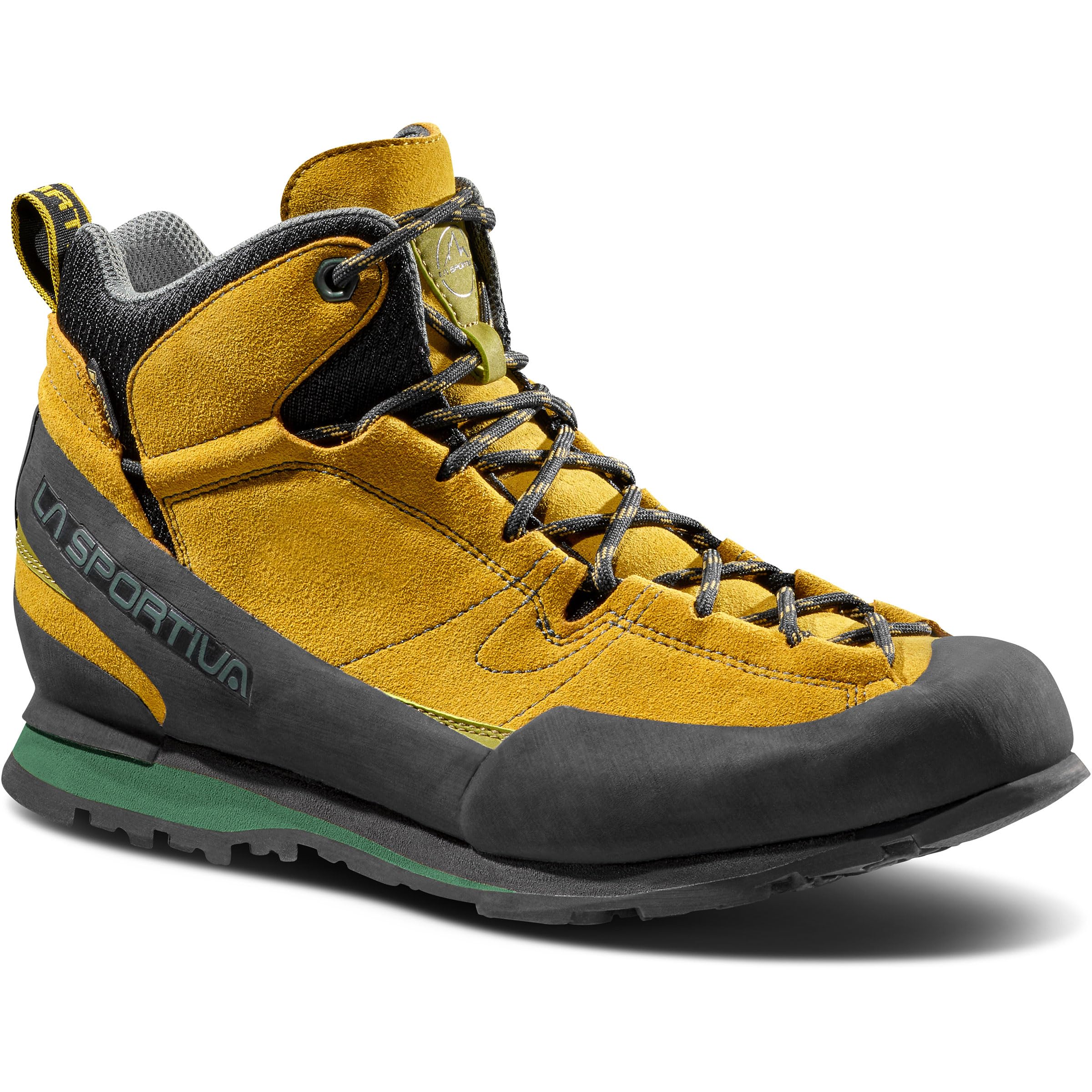 LA SPORTIVA Unisex Boulder X Mid GTX Schuhe, Carbon-Flame, 43 – LA SPORTIVA