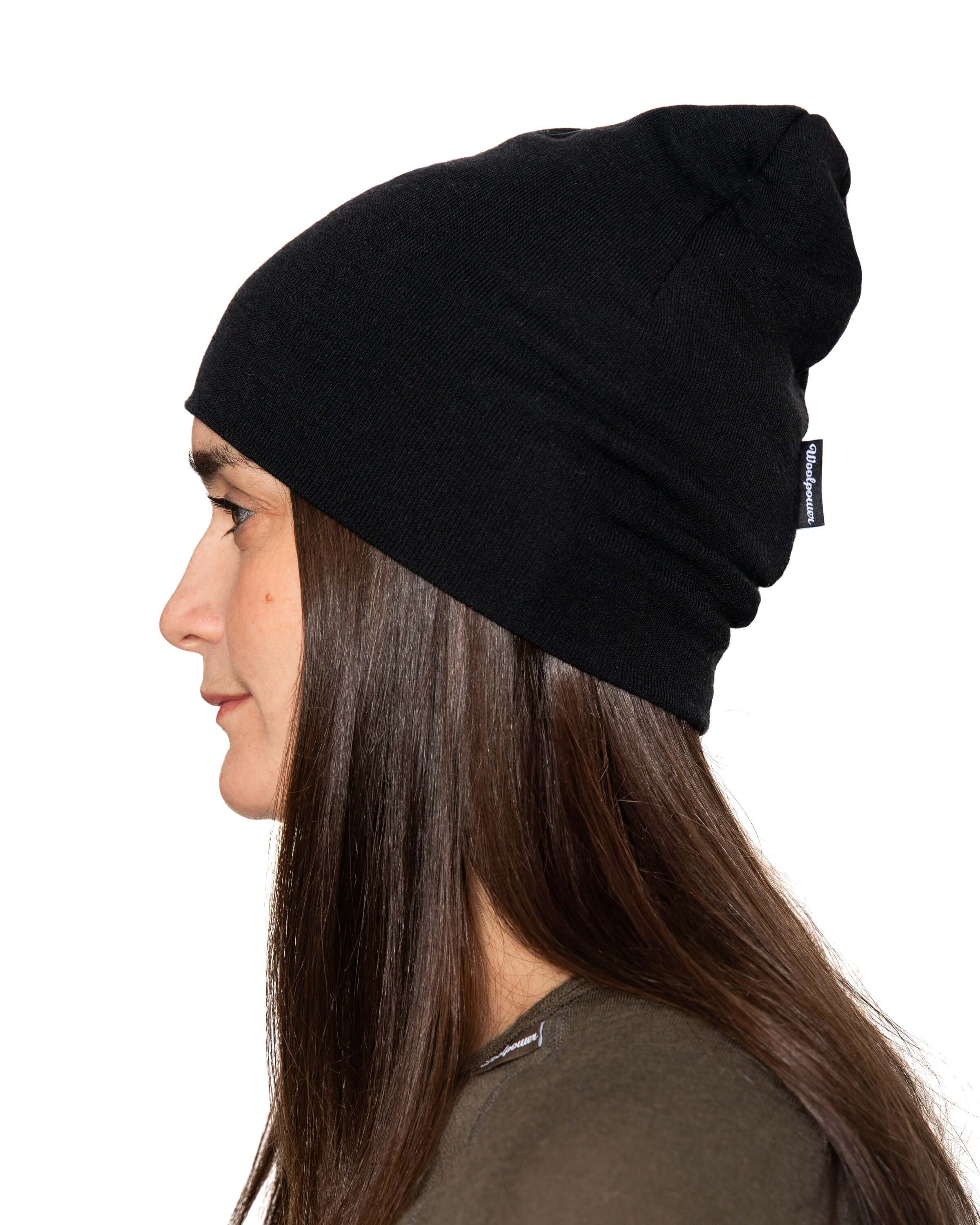 Die Woolpower Beanie LITE, leichte Merino Kappe ideal für Sport und Alltag, erhältlich im Outdoor Online Shop FluxPerfect