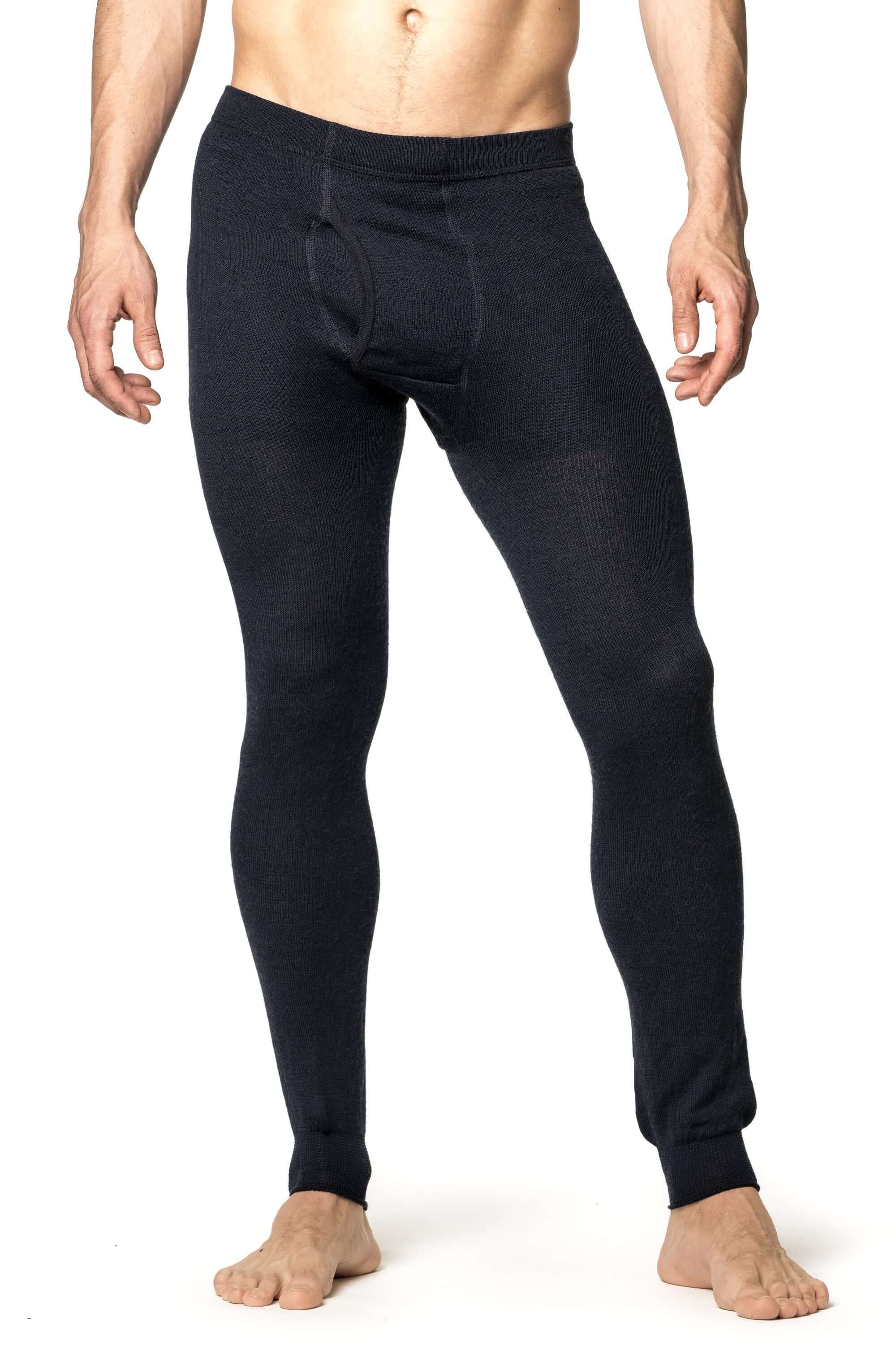Die Woolpower Long Johns 200 with Fly, feine Merino Baselayer mit Eingriff, erhältlich im Outdoor Online Shop FluxPerfect