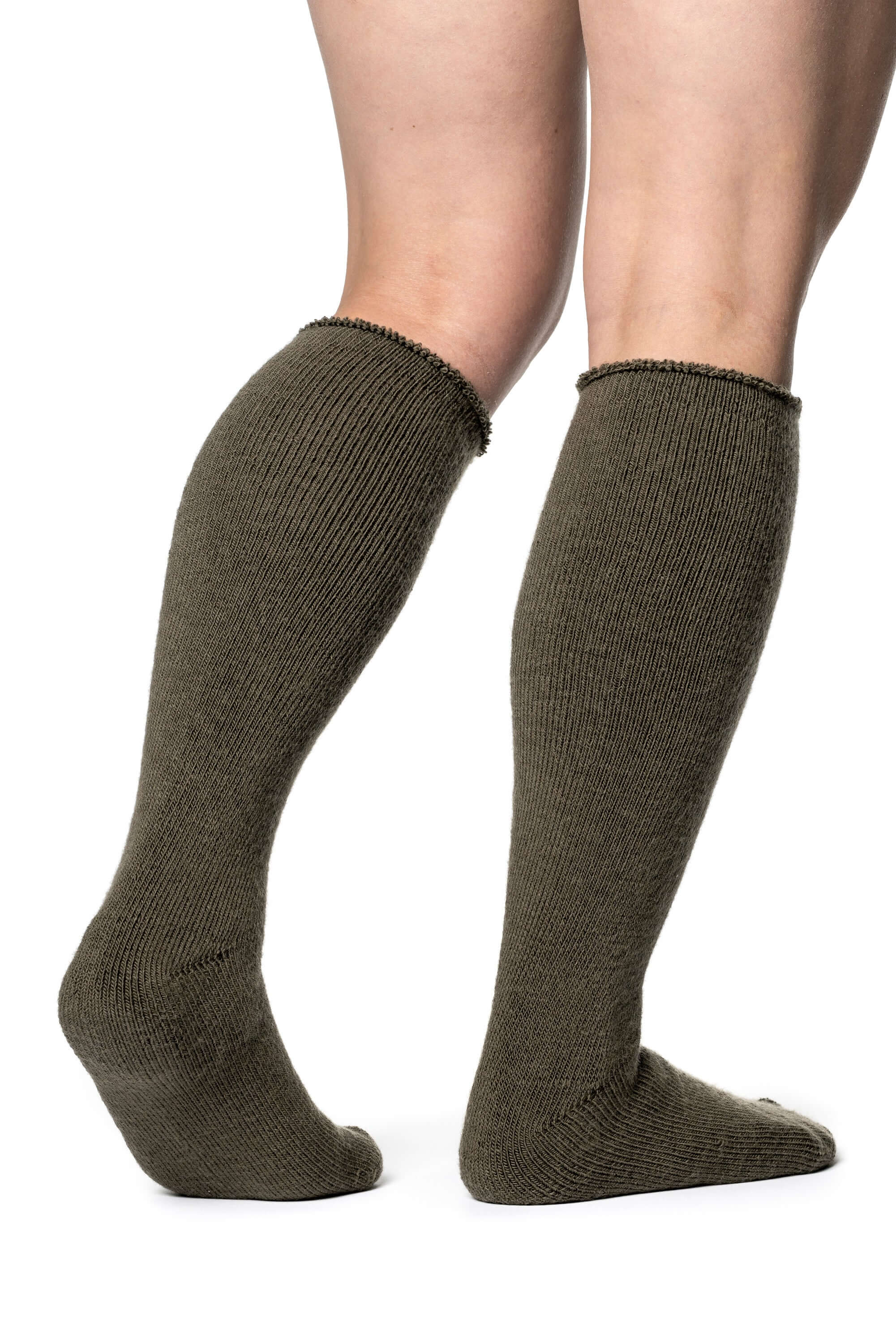 Die Woolpower Knee High 600, extrem warme Knie hohe Socken für kalte Wintertage, erhältlich im Outdoor Online Shop FluxPerfect