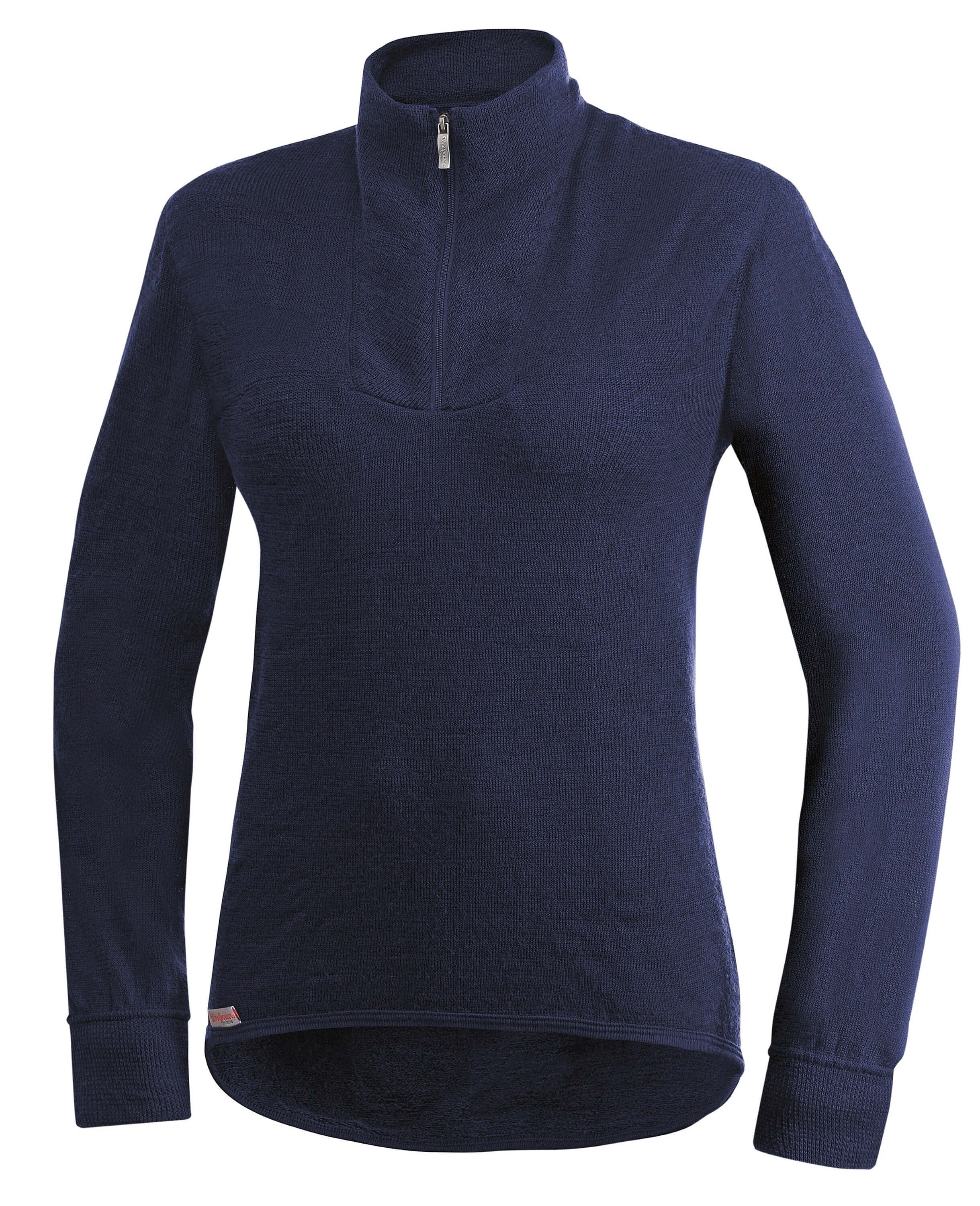 Das Woolpower Zip Turtleneck 400, Langarm Mid Layer für kalte Tage, erhältlich im Outdoor Online Shop FluxPerfect