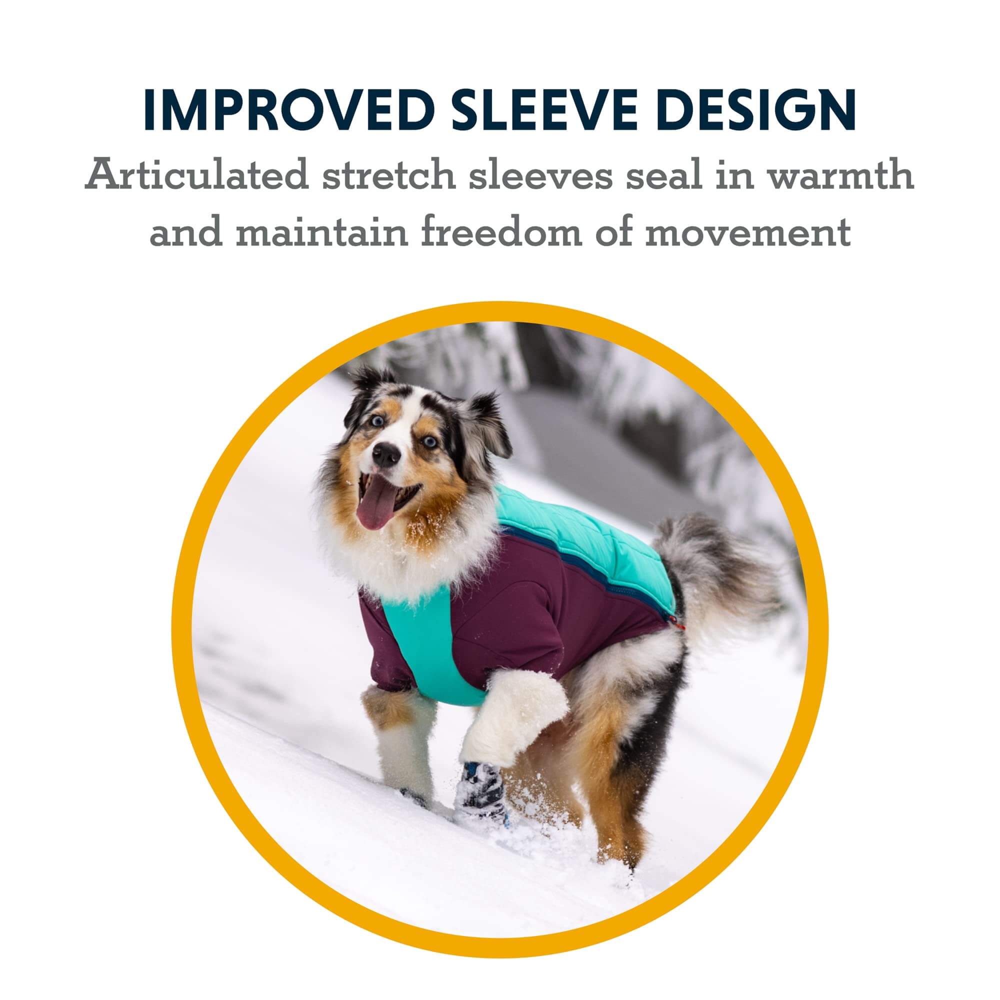 Ruffwear Powder Hound Isolierte Hundejacke - Outdoor Shop FluxPerfect
