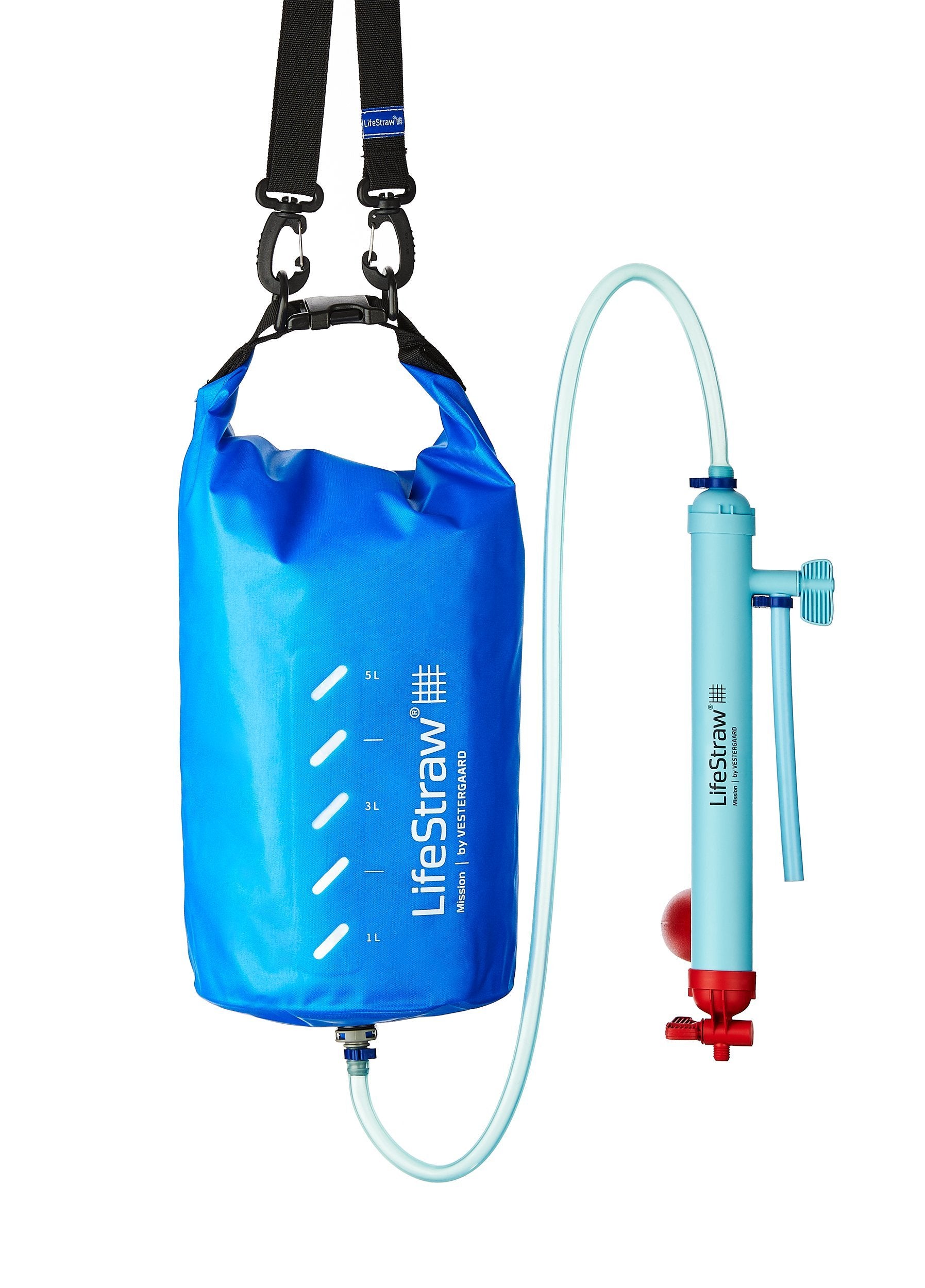 LifeStraw Mission Kompakter Wasserreiniger mit Hohem Volumen (12 Liter) Filter
