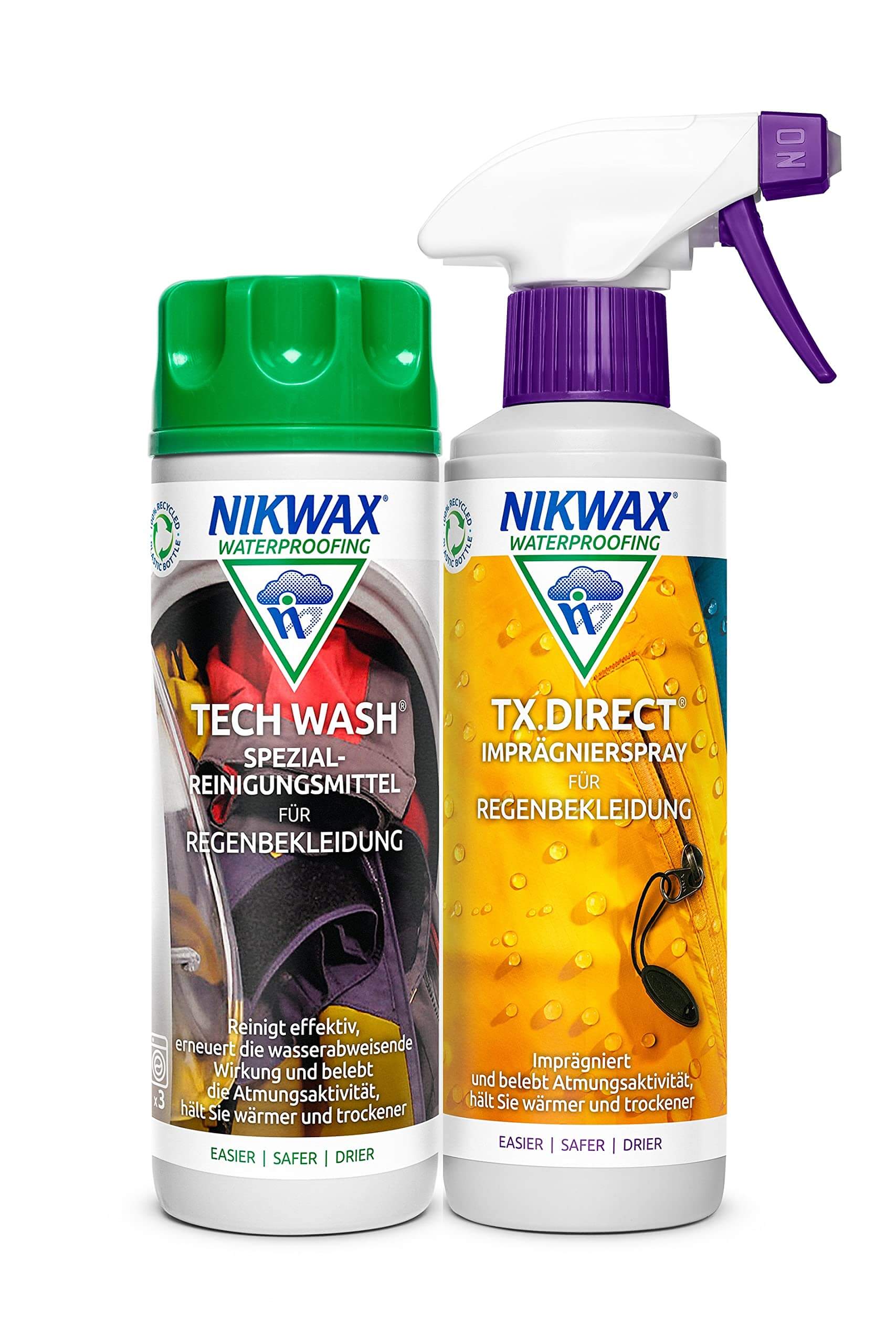 Nikwax Tech wash + TX.Direct Spray-on 2x300ml Funktionswaschmittel